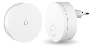 Immax NEO 07769L - Campanello wireless con spina integrata NEO LITE 230V Wi-Fi Tuya