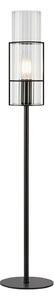 Markslöjd 108556 - Lampada da tavolo TUBO 1xE14/40W/230V 65 cm nero/clear