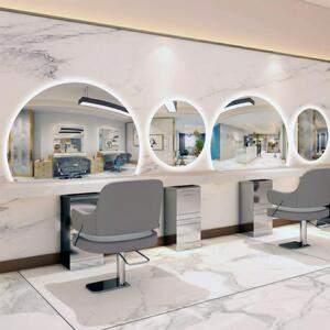 Specchio Consolle per Parrucchieri e Barbieri 120x90 LED PRO