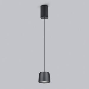 Helestra Ove lampada LED a sospensione Ø10cm nero