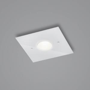 Helestra Nomi plafoniera LED 23x23cm dim bianco