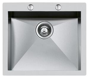 Foster Quadra.1V.50x40.Q4 Lavello montato su piano Rettangolare Acciaio inox