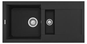 Elleci Easy 425 Lavello montato su piano Rettangolare Granitek