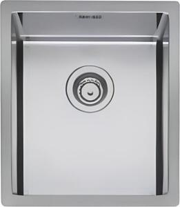 Apell SZ38FSFR, Lavello a colonna, Quadrato, Acciaio inox, 1 vasca, Quadrato, 370 x 430 mm