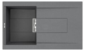 Elleci Smart 400 M73 Lavello montato su piano Rettangolare Metaltek