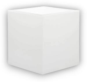 Vaso cubo luminoso 40x40 a led per interni ed esterni con 3 mt di cavo OCTAVIO