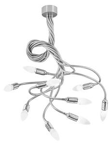 Rossini Cambria 3460-9 plafoniera moderna con bracci flessibili