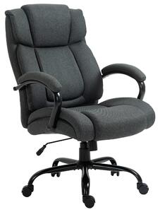 Sedia da ufficio Vinsetto, sedia da scrivania ergonomica, con braccioli imbottiti
