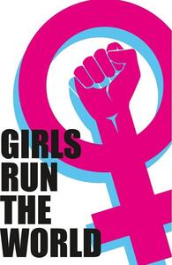 Posters, Stampe Girls run the World, (61 x 91.5 cm)