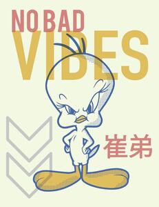 Stampa d'arte Tweety - No bad vibes