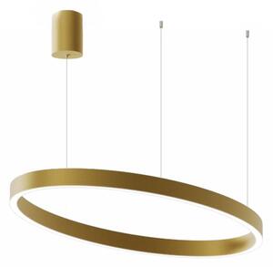 Lampadario classico gea luce criseide s1p ovale fcrso8o led oro alluminio silicone - Gea Luce