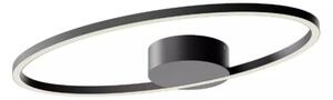 Plafoniera moderna redo group leo 01 3333 01 3334 led cct nero bianco dimmerabile alluminio - Redo Group