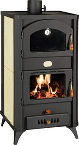 Stufa a legna, stufa a legna ad acqua con vano cottura Prity, modello FG W18 R, potenza 23,4 kW