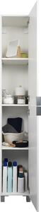 Colonna per mobile bagno2 ante L 30 x P 32 x H 180 cm bianco verniciato SENSEA