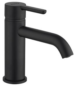 Miscelatore lavabo Jacuzzi | rubinetteria Sunset nero per piletta click clack