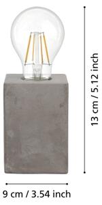Eglo 49812 - Lampada da tavolo PRESTWICK 1xE27/60W