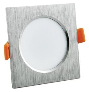 Lampada LED da incasso VENUS LED/7W/230V argento squadrato