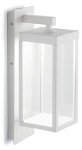 Applique moderno gea led ges770c led 3000 ip65 alluminio vetro bianco - Gea Led
