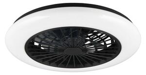 Plafoniera LED nera opaca Stralsund – Reality
