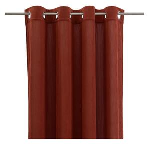 Tenda color terracotta in velluto a coste 140x260 cm Merely – Casa Selección