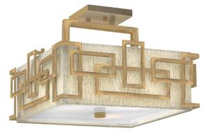 Lampada da soffitto Elstead Lanza E27 a 3 luci, bronzo spazzolato