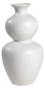 Vaso ceramica anfora bianco h 35 oakom
