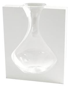 Vaso in legno e vetro misura cm 28 h Serax