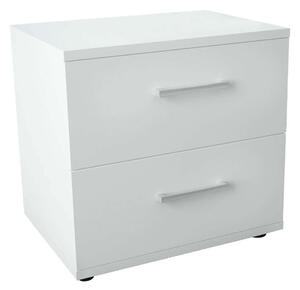 HARALD - comodino 2 cassetti moderno
