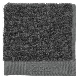Asciugamano tipo terry grigio scuro in cotone 30x30 cm Comfort – Södahl