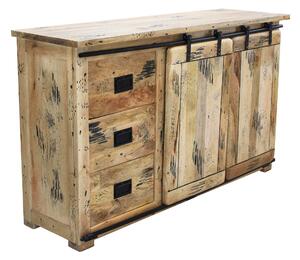 BEILY - madia legno di mango tre cassetti