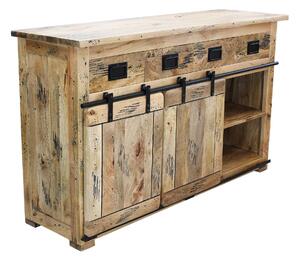 BEILY - madia legno di mango quattro cassetti