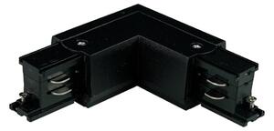 Tappo finale trifaseper sistema a binari TRACER quadrato nero