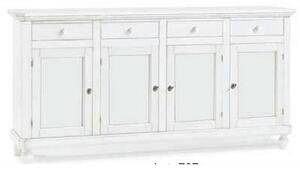 CHRISTOPHER - credenza in legno cm 196 x 43 x 98 h