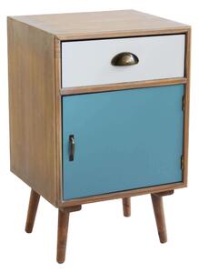 ADELINE - mobiletto 1 anta 1 cassetto in mdf multicolor