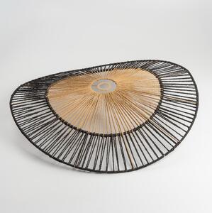Paralume universale KERIA, diametro 100 cm, marrone/nero