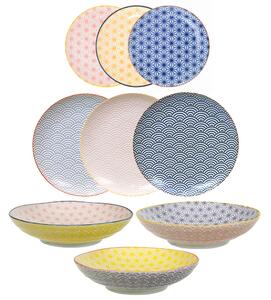 Servizio 9 piatti in porcellana tokyo design studio