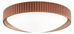 Ondaluce - Plafoniera da soffitto CONCRETE LED/20W/230V, diam. 41 cm, cemento/marrone