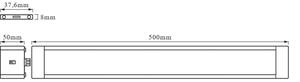 Osram - Lampada LED sottopensile con sensore CABINET LED/10W/230V 3000K 50 cm bianca