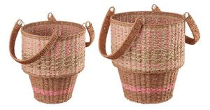Cesti con manici - set 2 pz