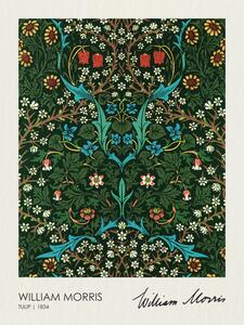 Riproduzione Tulip Blackthorn 1834, William Morris