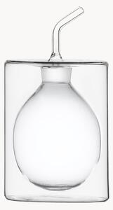 Distributore aceto e olio in vetro borosilicato fatto a mano Cilindro alt. 15 cm