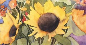 Fotografia Sunflowers in Watercolor, h2o_color