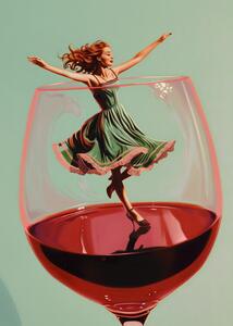 Illustrazione Wine Dance, Andreas Magnusson