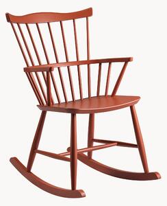 Sedia a dondolo in legno J52G