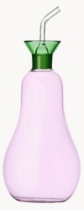 Dispenser aceto e olio in vetro borosilicato fatto a mano Vegetables