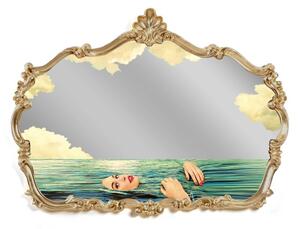 Specchio Toiletpaper Baroque Mirror -Sea Girl