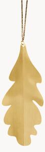 Set di 4 addobbi per albero di Natale Oak Leaf
