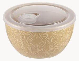 Contenitore con coperchio Oxley Flower Mustard