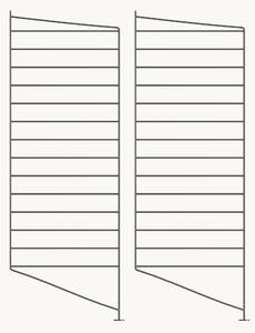 Pannello da terra String System, larg. 30 x alt. 85 cm, varie misure