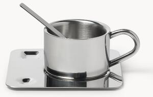 Set da caffè in acciaio inossidabile Shiloh 3 pz